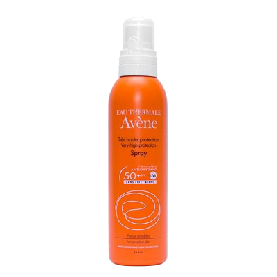 Avene Very High Protection Spray Very Water Resistant SPF 50+ - Xịt chống nắng bảo vệ da