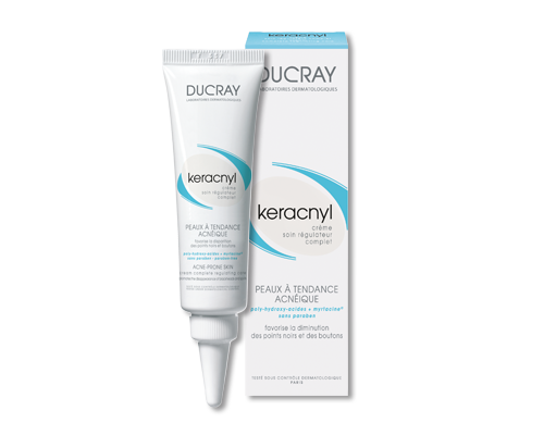 Ducray Keracnyl Complete Regulating Care- Kem trị mụn và dưỡng da mụn