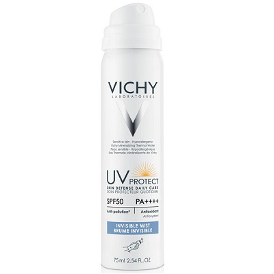 Vichy UV Protect Invisible Mist SPF50 - Xịt chống nắng