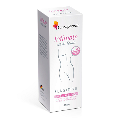 Lancopharm Sensitive Intim - Dung dịch vệ sinh phụ nữ cho da nhạy cảm