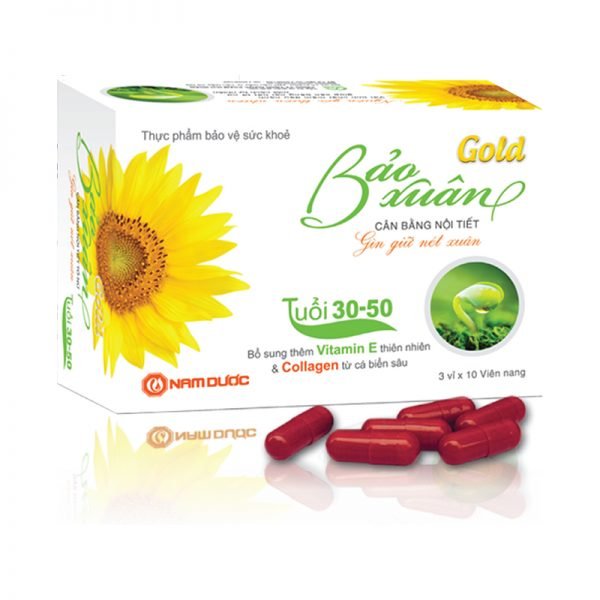 Bảo Xuân Gold- Viên uống tăng cường nội tiết tố nữ