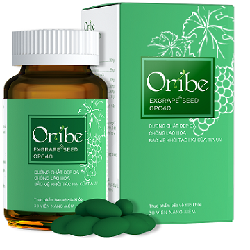 Oribe Exgrape Seed OPC40- Viên uống chống nắng