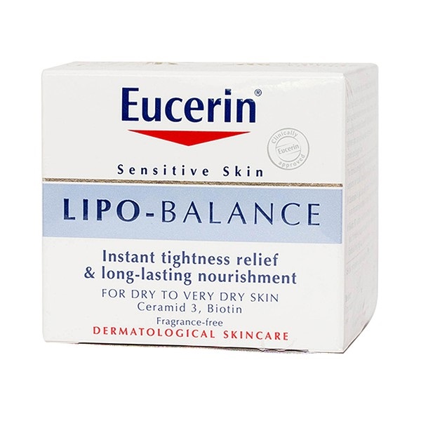 Eucerin Sensitive Skin Lipo Balance- Kem dưỡng ẩm da