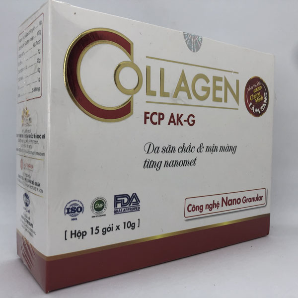 Collagen FCP AK-G- bột uống chống lão hóa da