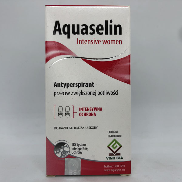 Aquaselin Intensive Women- Lăn nách khử mùi 