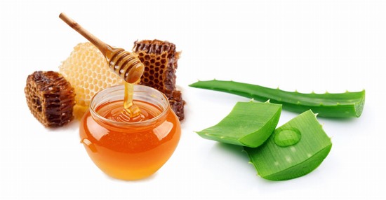 Làm trắng da bằng nha đam và mật ong Làm trắng da bằng nha đam và mật ong