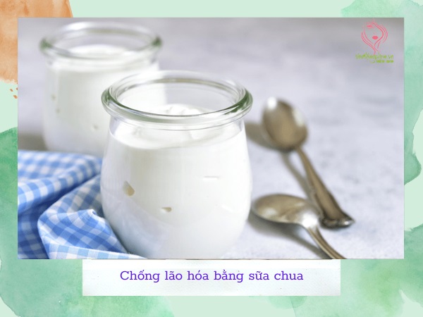 Chống lão hóa bằng sữa chua Chống lão hóa bằng sữa chua