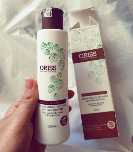 Dung dịch vệ sinh phụ nữ Oriss Feminine Hygiene Dung dịch vệ sinh phụ nữ Oriss Feminine Hygiene