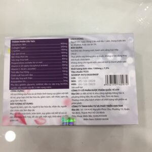 Glutanionne 98%- Viên uống giảm nám da
