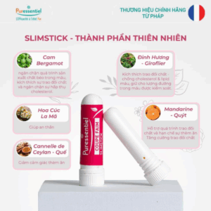 Hít giảm cân Puressentiel Inhalers Minceur