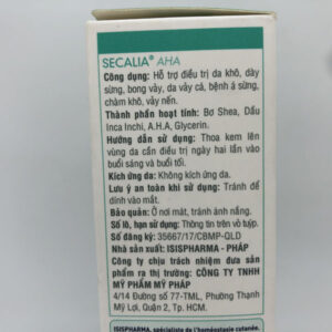 ISIS Pharma Secalia AHA- Kem dưỡng ẩm