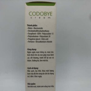 Codobye Cream- Kem Bôi Giảm Mụn