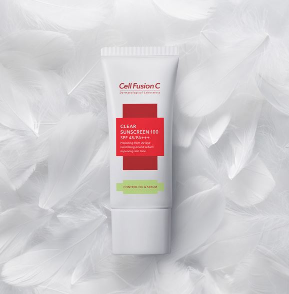 Kem Chống Nắng Céll Fùsion C Clear Sunscreen 100 SPF48 PA++ Cho Da Dầu, Mụn Kem Chống Nắng Céll Fùsion C Clear Sunscreen 100 SPF48 PA++ Cho Da Dầu, Mụn