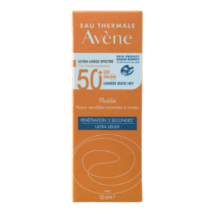 Kem Chống Nắng Dành Cho Da Thường, Da Hỗn Hợp Avène Very High Protection Fluid SPF50+
