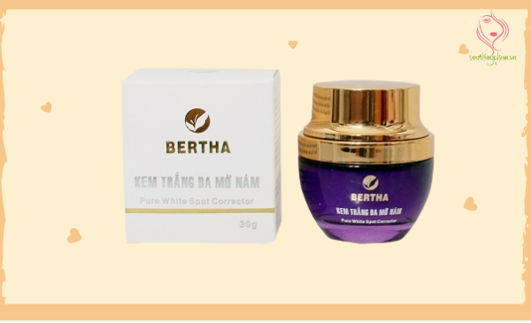 Kem trắng da mặt Hàn Quốc Bertha Kem trắng da mặt Hàn Quốc Bertha