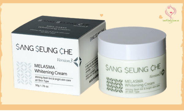 Kem dưỡng da mặt Hàn Quốc Sang Seung Che Melasma Whitening Cream Kem dưỡng da mặt Hàn Quốc Sang Seung Che Melasma Whitening Cream