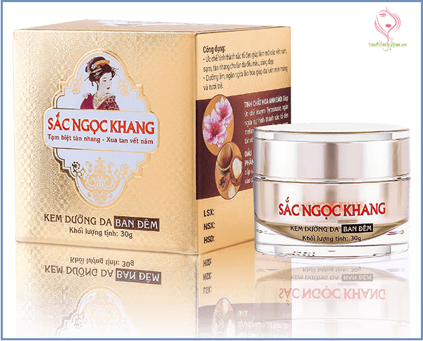 Kem trị nám Sắc Ngọc Khang 30g Kem trị nám Sắc Ngọc Khang 30g
