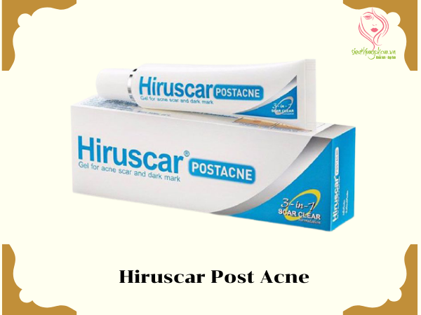 Kem trị sẹo rỗ do mụn Hiruscar Post Acne Kem trị sẹo rỗ do mụn Hiruscar Post Acne