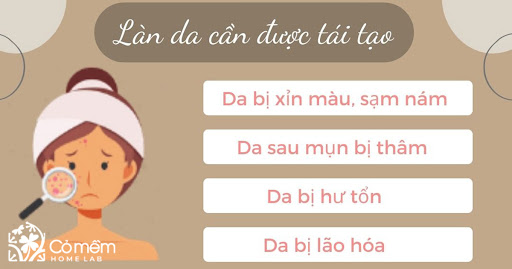 Tái tạo da thường áp dụng cho làn da bị xỉn màu, hư tổn, mụn thâm và lão hóa lan-da-duoc-tai-tao.jpg