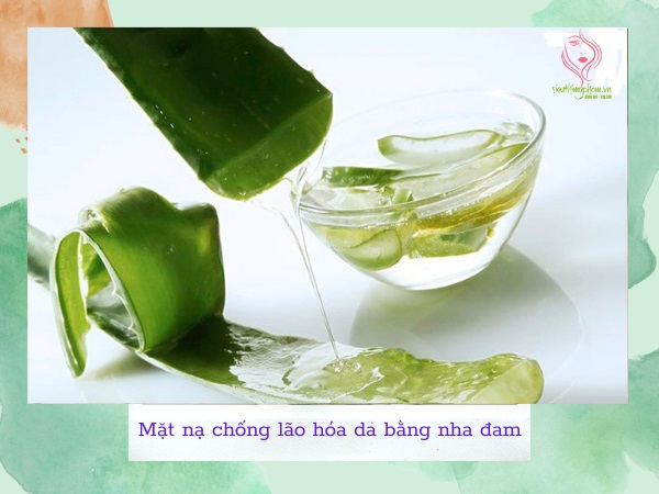 Mặt nạ chống lão hóa da bằng nha đam Mặt nạ chống lão hóa da bằng nha đam