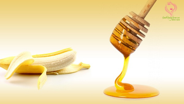 Mặt nạ dưỡng trắng da từ chuối, mật ong Mặt nạ dưỡng trắng da từ chuối, mật ong