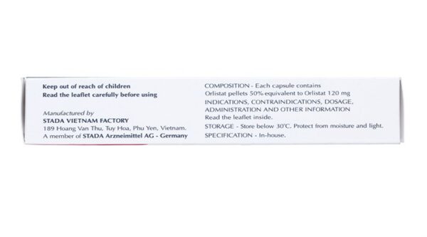 Orlistat Stada- Thuốc giảm cân