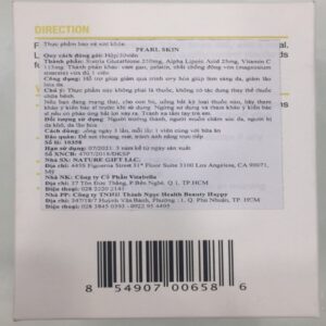 Pearl Skin- Viên uống trắng da