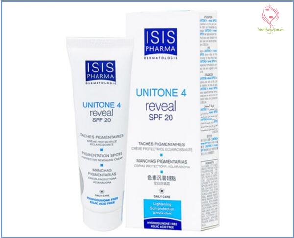 Kem trị nám hiệu quả Isispharma Unitone 4 Reveal Spf 20 30ml Kem trị nám hiệu quả Isispharma Unitone 4 Reveal Spf 20 30ml