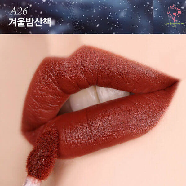 Chất son Black Rouge A26 mềm mượt Chất son Black Rouge A26 mềm mượt