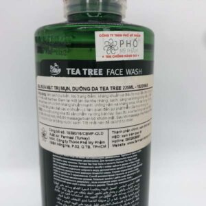 Dr. C.Tuna Tea Tree Face Wash- Sữa rửa mặt trị mụn