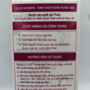 CG 210 Women- Tinh chất ngăn rụng tóc dành cho nữ