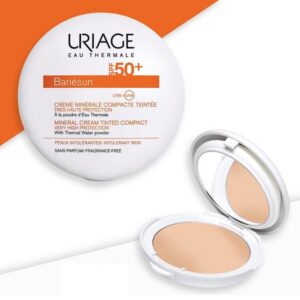 Uriage Bariesun Spf50 Compact Clair - Kem phấn trang điểm chống nắng vật lý
