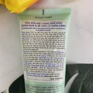 Sữa rửa mặt ngừa mụn se nhỏ lỗ chân lông Vichy Normaderm Deep Cleansing Foaming Cream