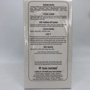 Collagen Tây Thi- Viên uống trắng hồng da