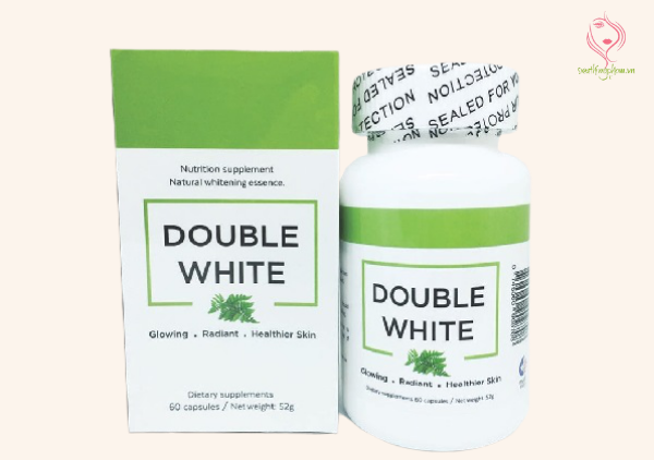 Viên uống trị nám tàn nhang, trắng da Double White Viên uống trị nám tàn nhang, trắng da Double White