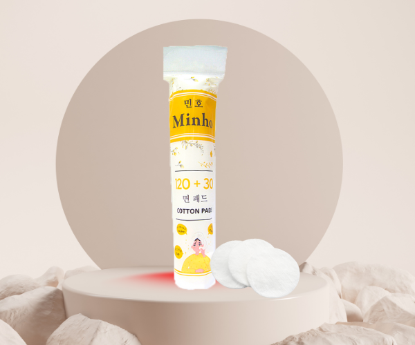 Bông tẩy trang Minho Cotton siêu mềm Cotton Pads (150 miếng)