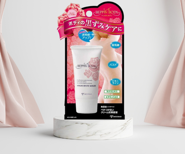 Serum Beppin Body Virgin White Serum dưỡng mờ thâm, làm hồng nhũ hoa và vùng Bikini (Tuýp 30g)