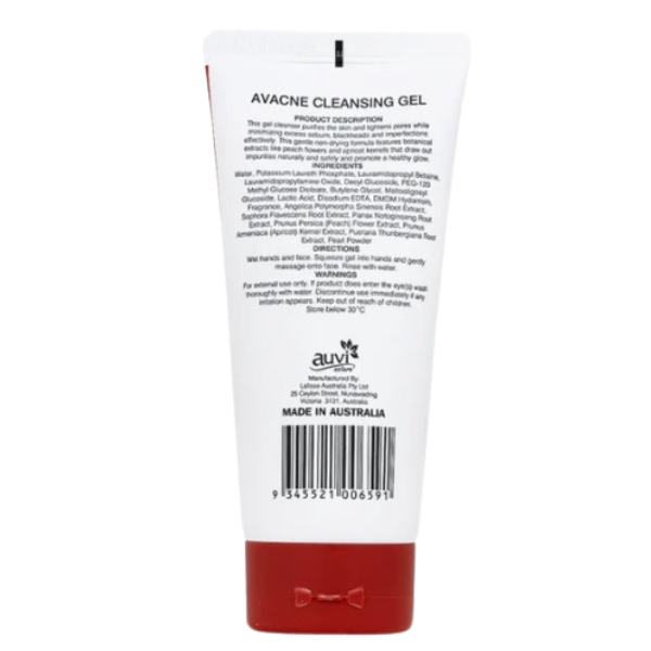 Sữa rửa mặt Auvi Avacne Cleansing giảm nhờn mụn và se khít lỗ chân lông (Tuýp 150g) - Ảnh 3