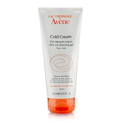 Avene Cold Cream Ultra Rich Cleansing Gel - Gel rửa mặt và tắm cho da khô, nhạy cảm
