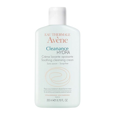 Avene Cleanance Hydra Soothing Cleansing Cream - Sữa rửa mặt cho da khô kích ứng khi điều trị mụn