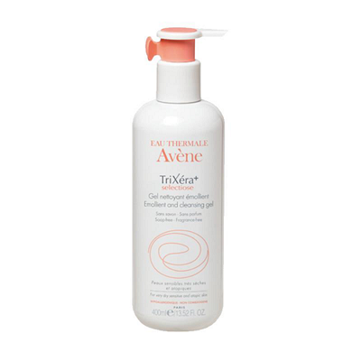 Avene Trixera + Selectionse Emollient Cleanser Gel - Gel rửa mặt và tắm cho da chàm thể tạng