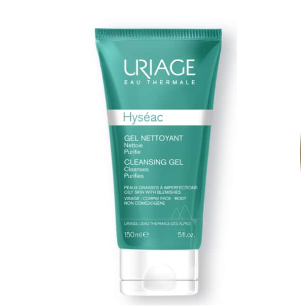 Uriage Hyseac Gel Nettoyant Cleansing Gel - Gel rửa mặt cho da nhờn mụn, hỗn hợp