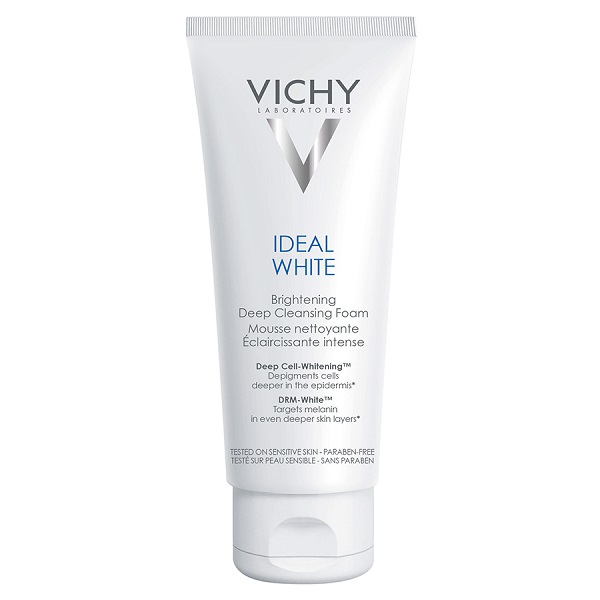 Vichy Ideal White Brightening Deep Cleansing Foam - Sữa rửa mặt tạo bọt sáng da
