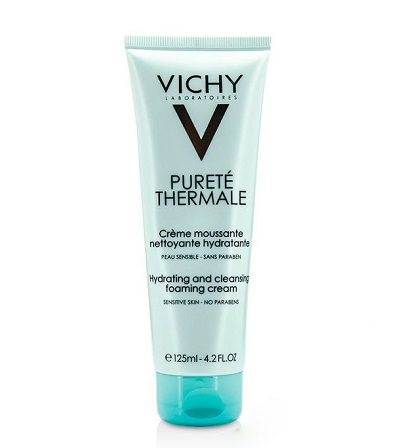 Vichy Purete Thermale Hydrating and Cleansing Foaming Cream - Sữa rửa mặt tạo bọt cho mọi loại da