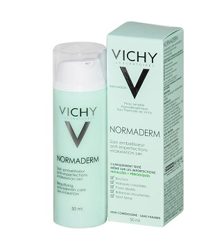 Vichy Normaderm Beautifying Anti-Acne Care - Kem dưỡng ẩm giúp giảm mụn, giảm bóng dầu 