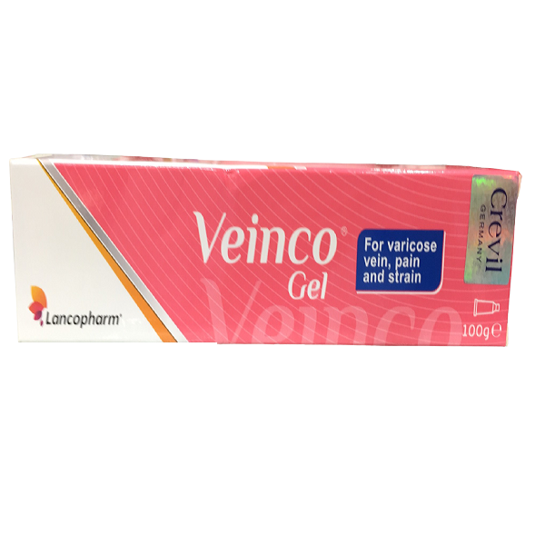 Crevil Veinco Gel 100g- Gel thoa cho người suy giãn tĩnh mạch