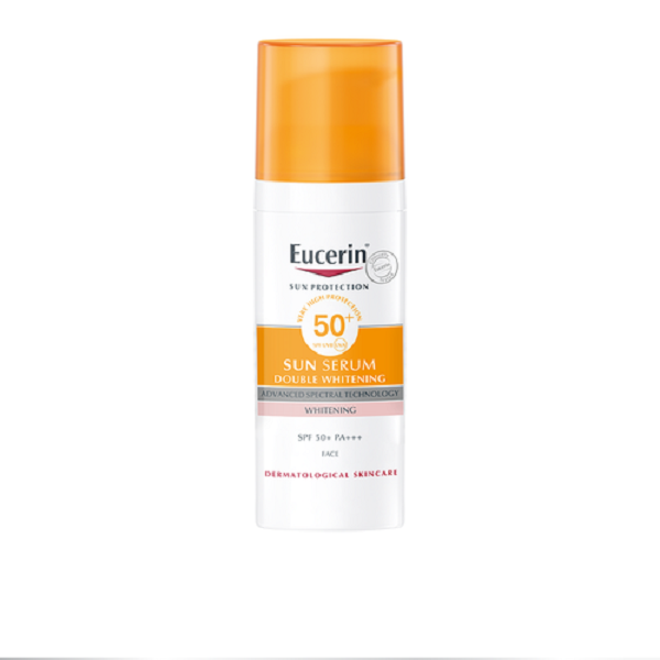 Eucerin Sun Double Whitening Serum SPF50 - Tinh chất chống nắng dưỡng sáng da