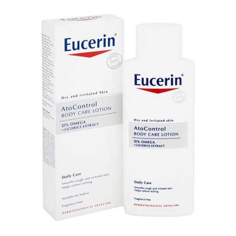 Eucerin Ato Control Body Care Lotion - Sữa dưỡng thể giảm viêm ngứa