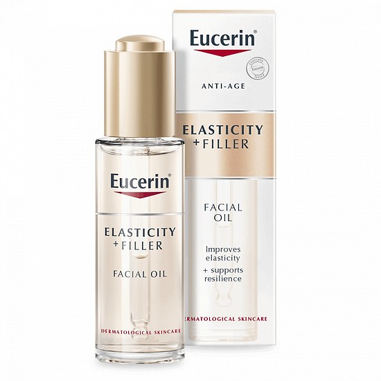 Eucerin Elasticity + Filler Facial Oil - Dầu dưỡng da chống lão hóa