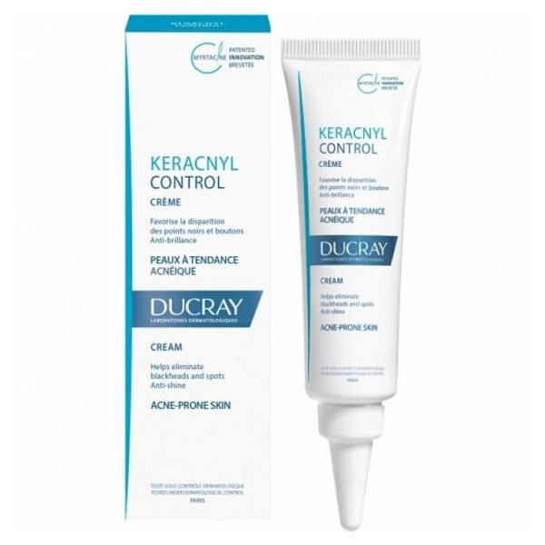 Ducray Keracnyl Control Cream Innovation Myrtacine - Kem trị mụn đầu đen